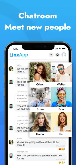 Game screenshot LinxApp Messenger apk