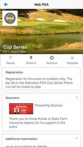 Game screenshot Nebraska PGA apk