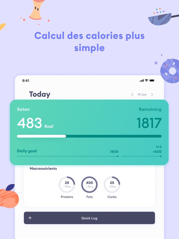 Screenshot #5 pour Mon coach minceur et calories