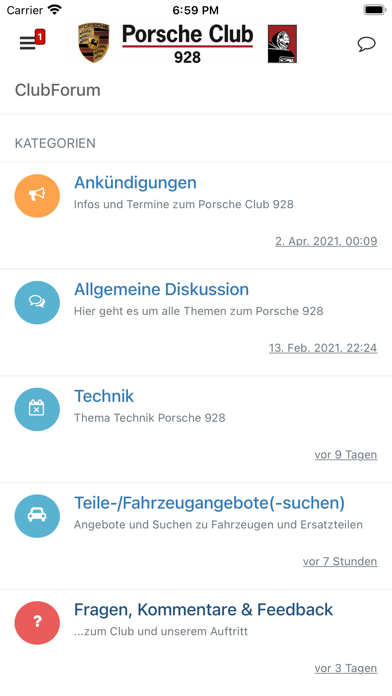 928 Forum Screenshot