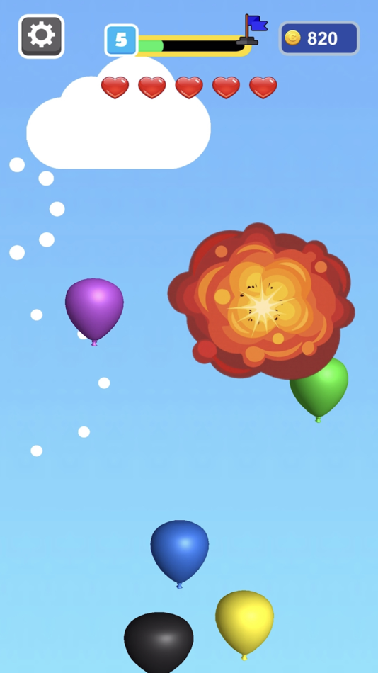 #2. Ballon Exploder (iOS) 由: Shinonomekazan Co., Ltd.