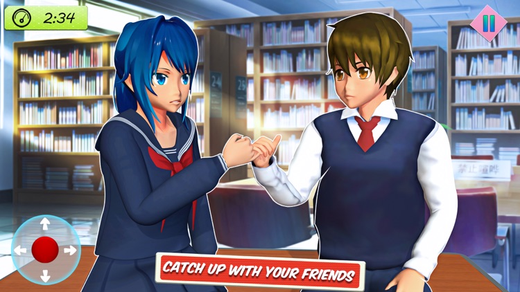Anime High School Sports Girl screenshot-7
