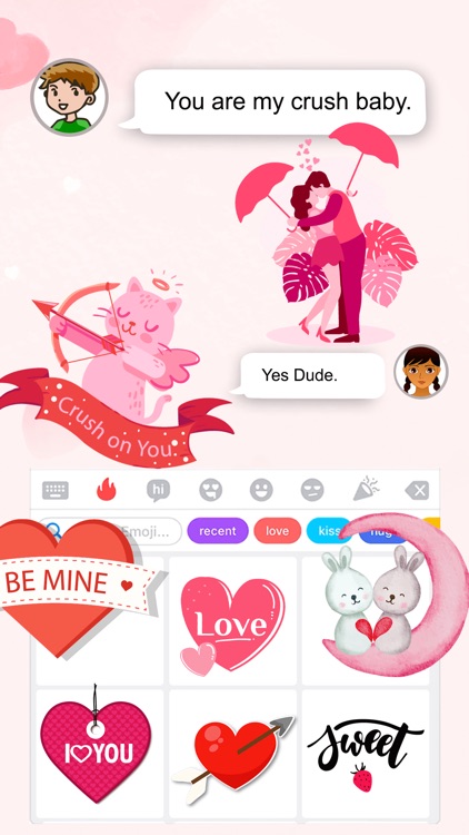 Valentine's Day Stickers! screenshot-3