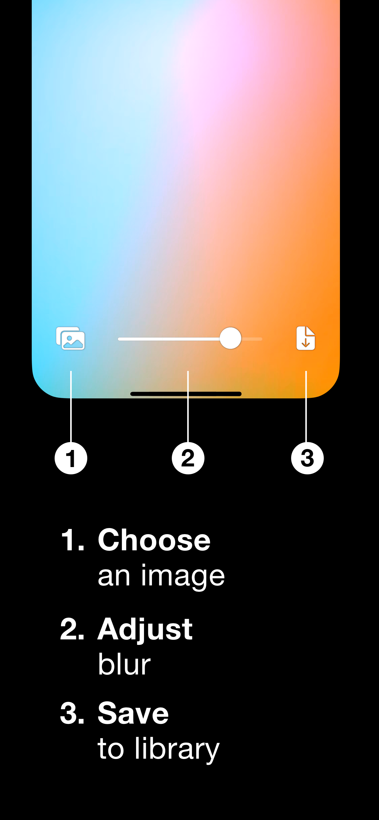 DeFocus: Gradients from Photos