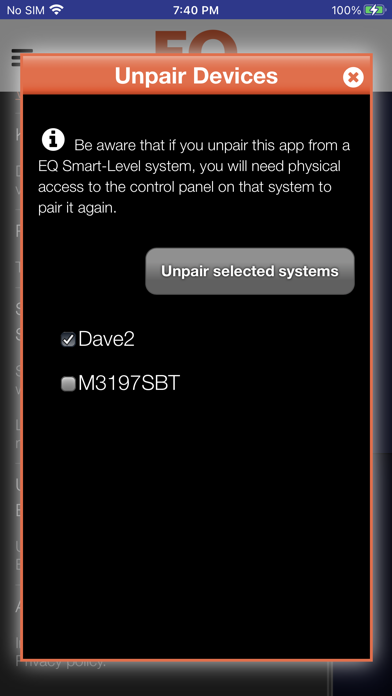 EQ Smart-Level Screenshot