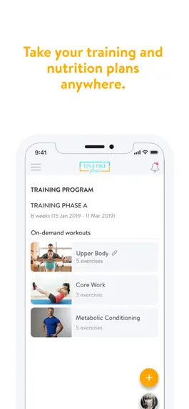 Game screenshot Tina Fike Fitness apk