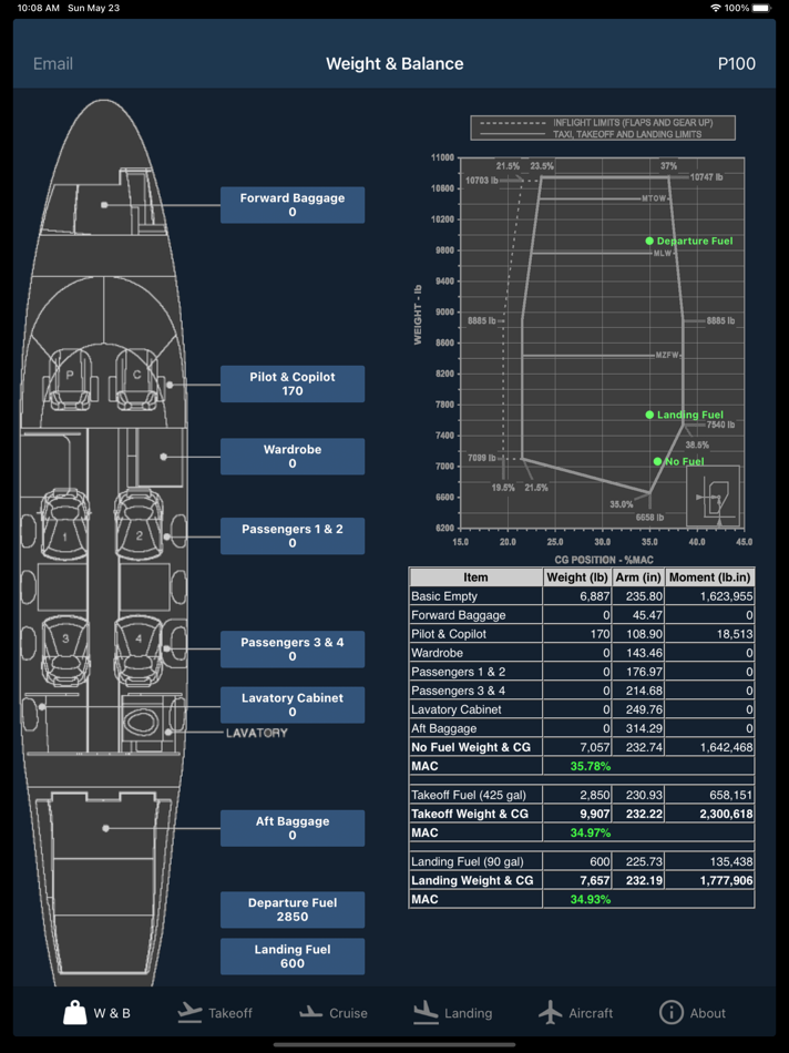#1. myPhenom Flight Calculator (iOS) Podle: Phenom Pilots LLC