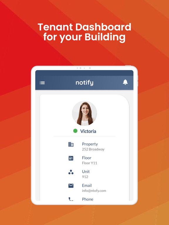 Screenshot #4 pour Notify Tenant