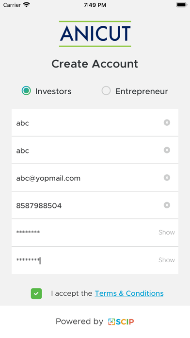 Anicut Capital Screenshot