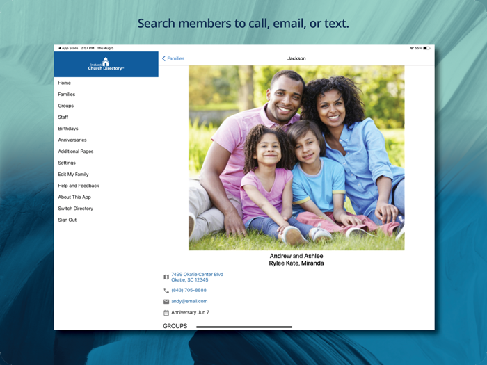 Instant Church Directory