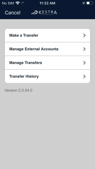 Kestra Loan Access Screenshot