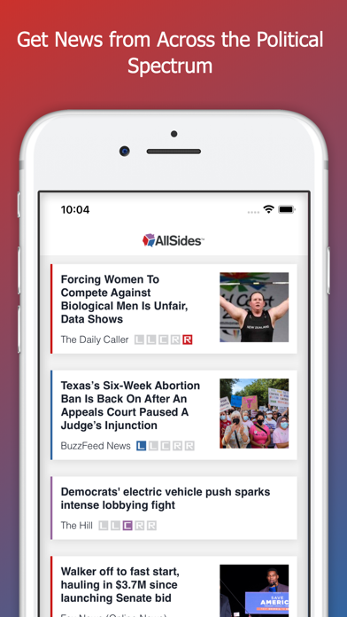 AllSides - Balanced News Screenshot