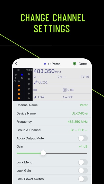ShurePlus Channels