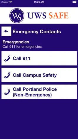Game screenshot UWS SAFE apk