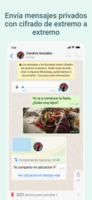 ‎WhatsApp Messenger Screenshot