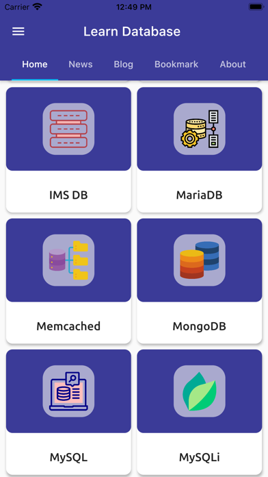 Database -Learn Database Guide Screenshot