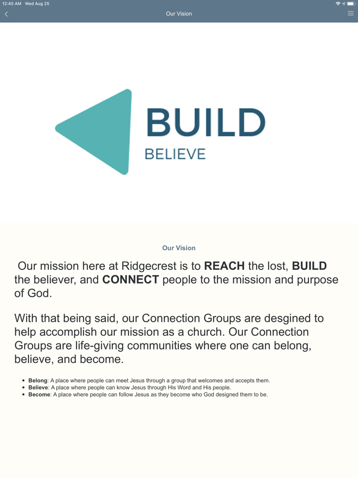 RBC Small Group Leader