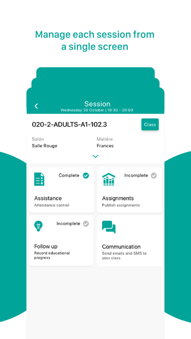 AEC Teacher Screenshot