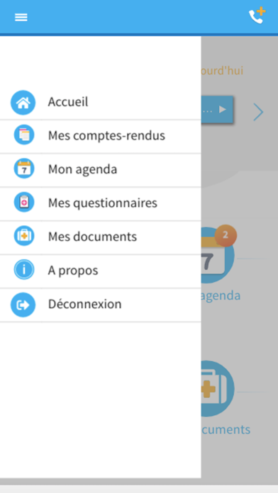 CHU Nîmes Screenshot