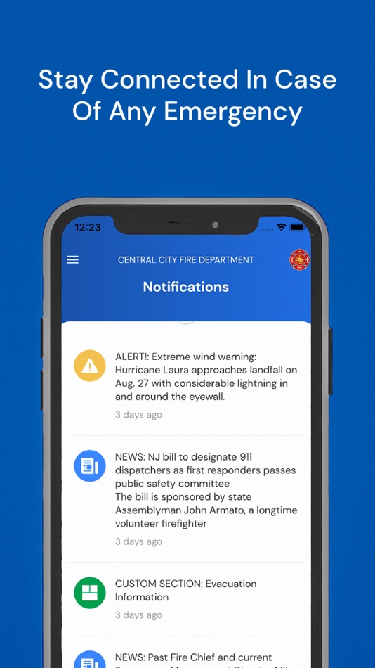 #3. MyLocalSafety (iOS) Podle: IamResponding.com
