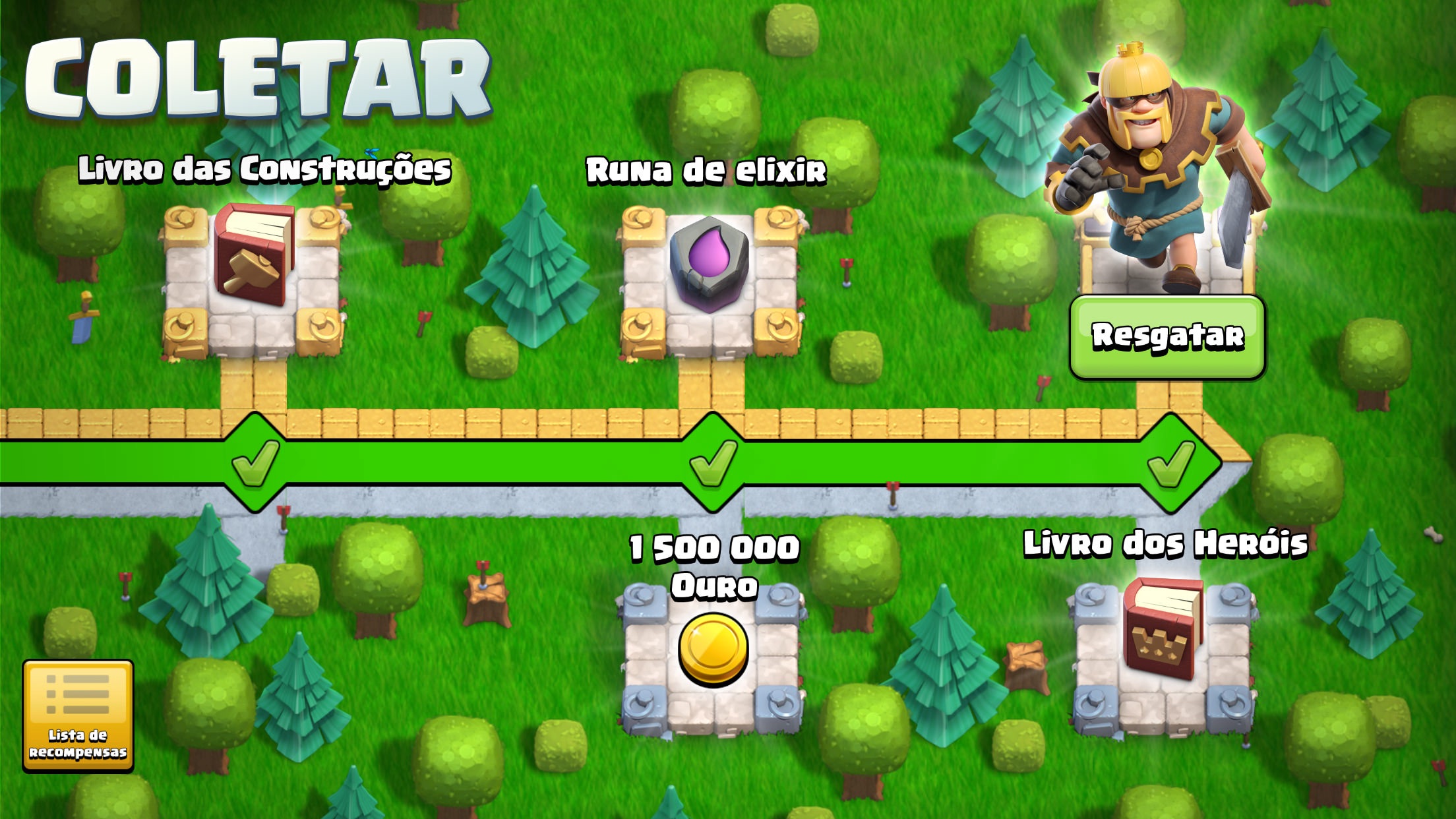 Screenshot do app Clash of Clans