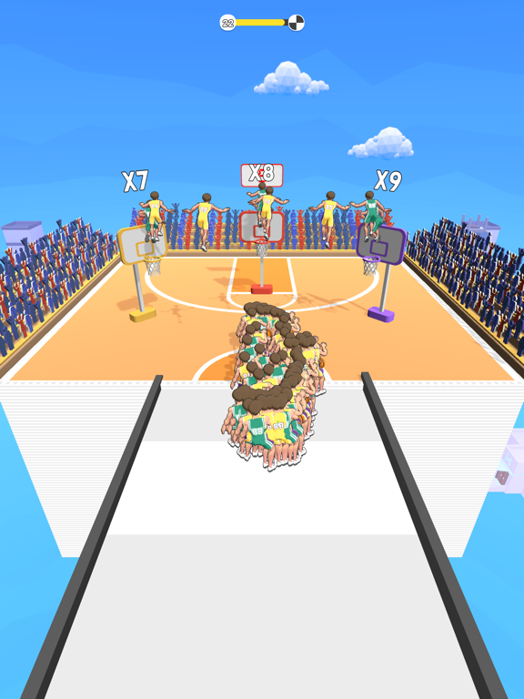 Screenshot #6 pour Basketball Run 3D