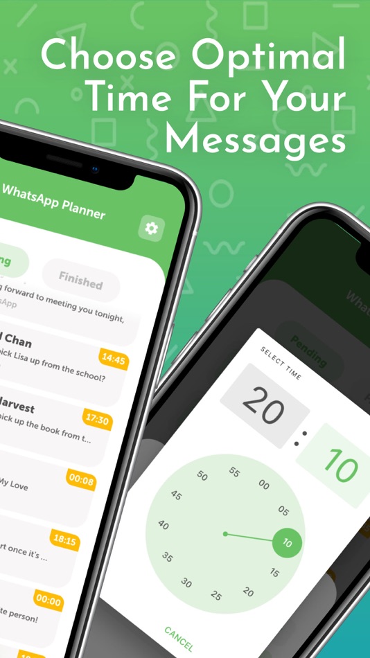 #2. WA Planner - Schedule WA Text (iOS) 由: Eddy .
