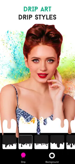 Game screenshot Drip Art & Neon Photo Editor apk