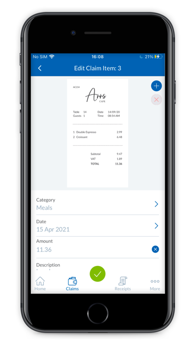 Webexpenses Screenshot
