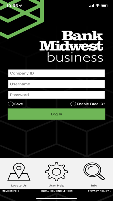 Bank Midwest Business Banking Screenshot