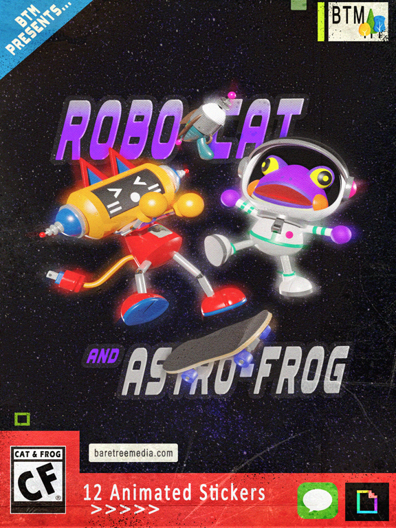 Screenshot #4 pour Robo-Cat and Astro-Frog