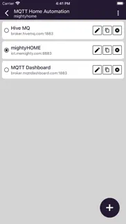 mqtt home automation iphone screenshot 1