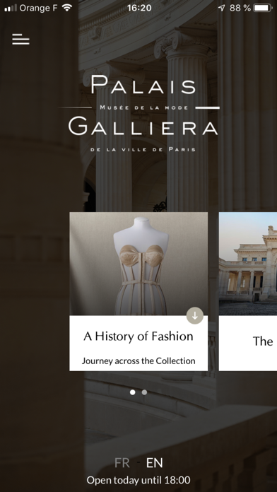 Palais Galliera Screenshot