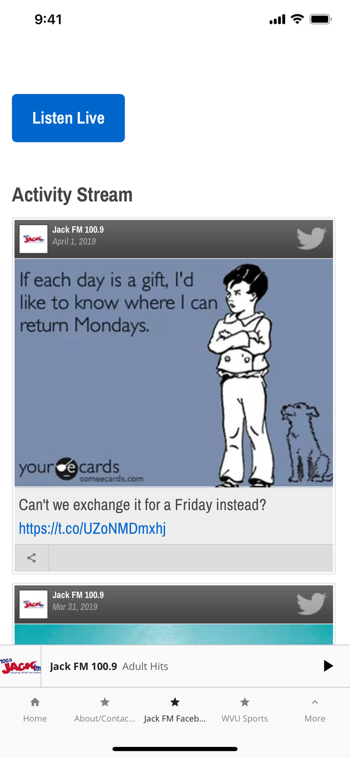 Jack FM 101 - Morgantown