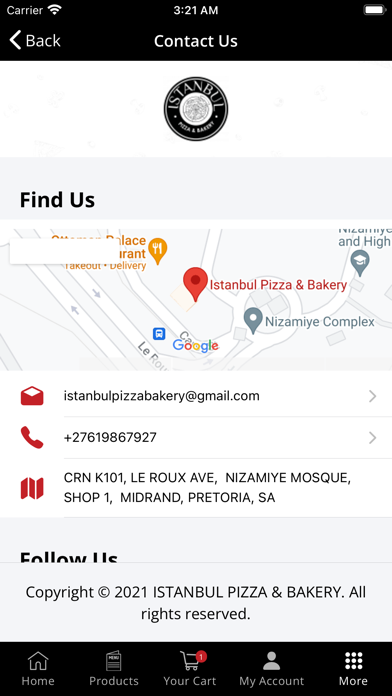ISTANBUL PIZZA & BAKERY Screenshot