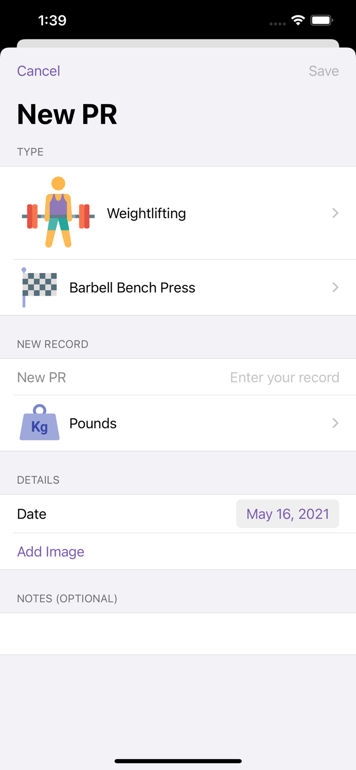 Personal Record Keeper 2