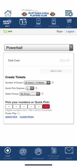 Game screenshot ND Lottery Players Club apk