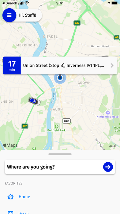 Inverness City Taxis Screenshot