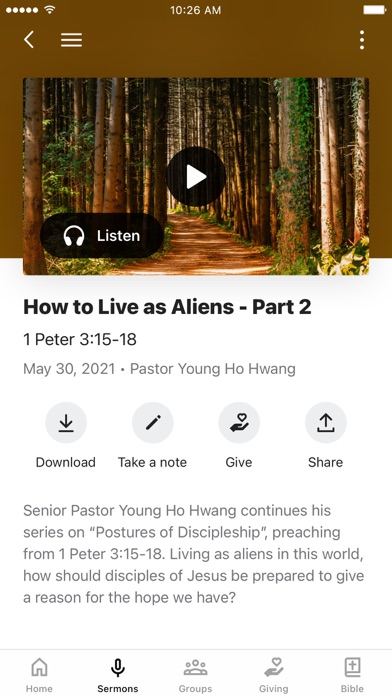 Pascack Bible Church Screenshot