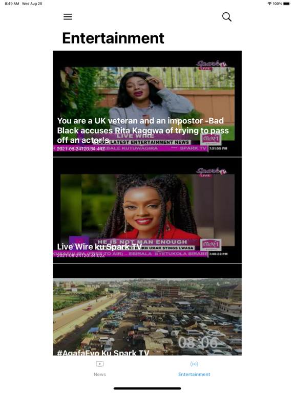 Screenshot #5 pour Uganda News & Entertainment