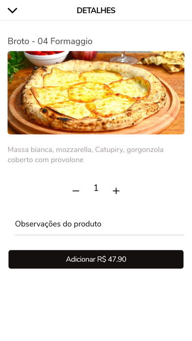 Arte della Pizza Delivery Screenshot