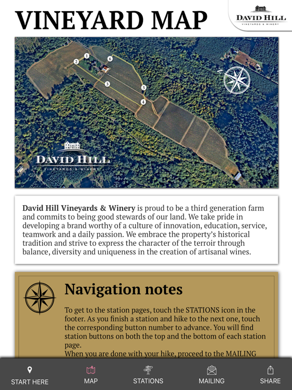Screenshot #5 pour David Hill Vineyard Hike