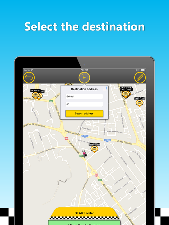 Screenshot #6 pour Taxi Alfa Client