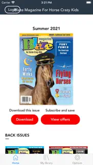 blaze magazine iphone screenshot 1