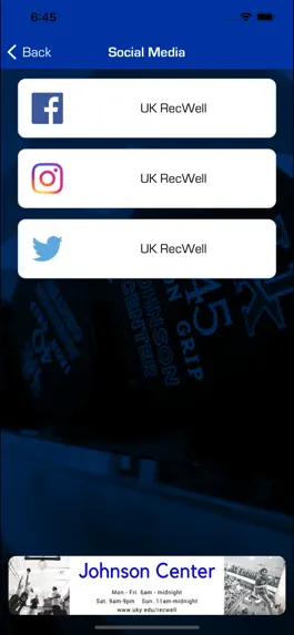 Game screenshot UK RecWell hack