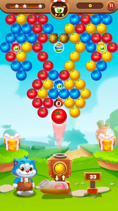 Shoot Ball Fruit Splash Screenshot