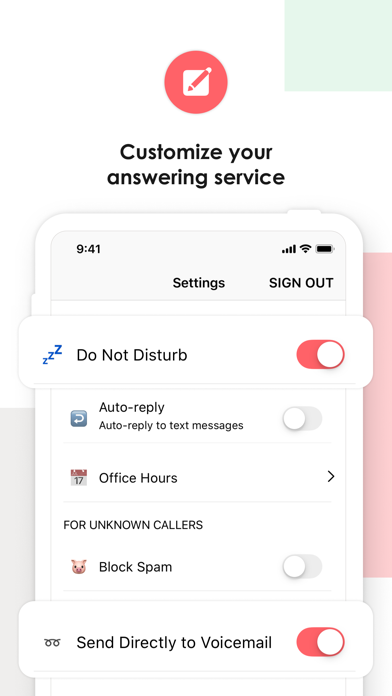 Dialed | Business Phone Number Screenshot