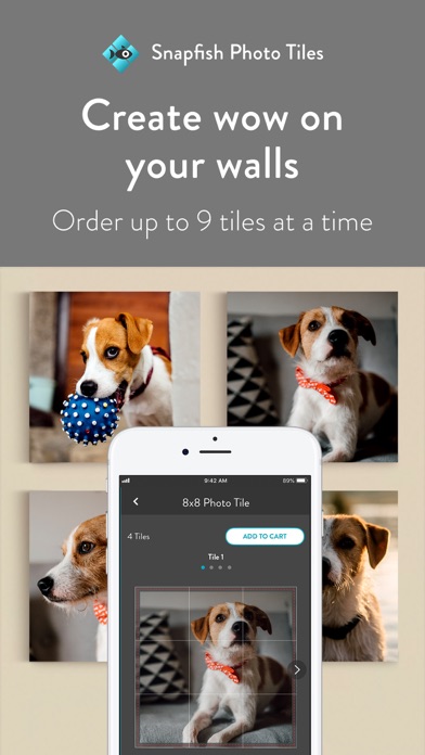 Snapfish Photo Tile Wall Decor Screenshot