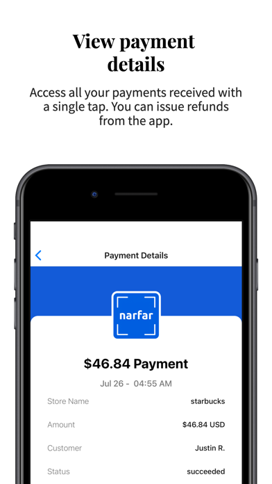 Narfar Business Screenshot
