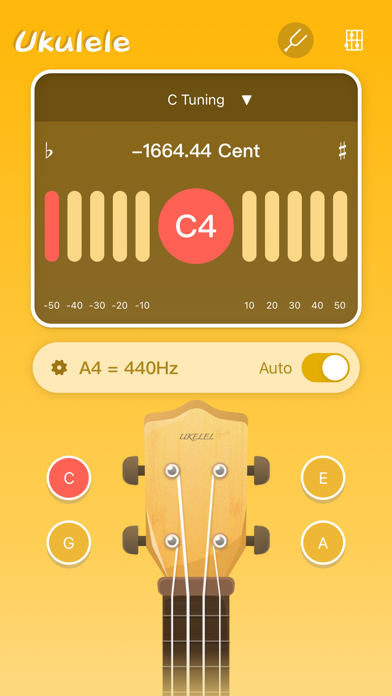 Ukulele Tuner - UkeTune Screenshot